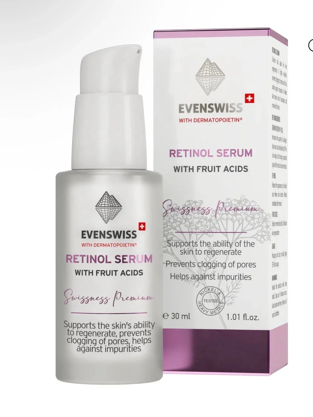 EVERSWISS Retinol Serum with Fruit Acids — Cream